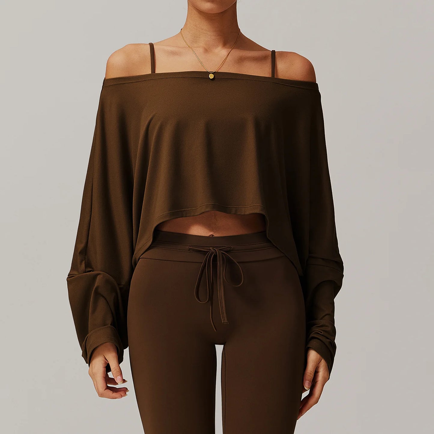 The Serenity Full Sleeve Crop Top