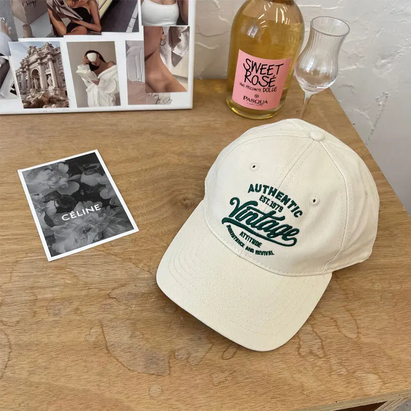 Retro Vintage Embroidered Cap