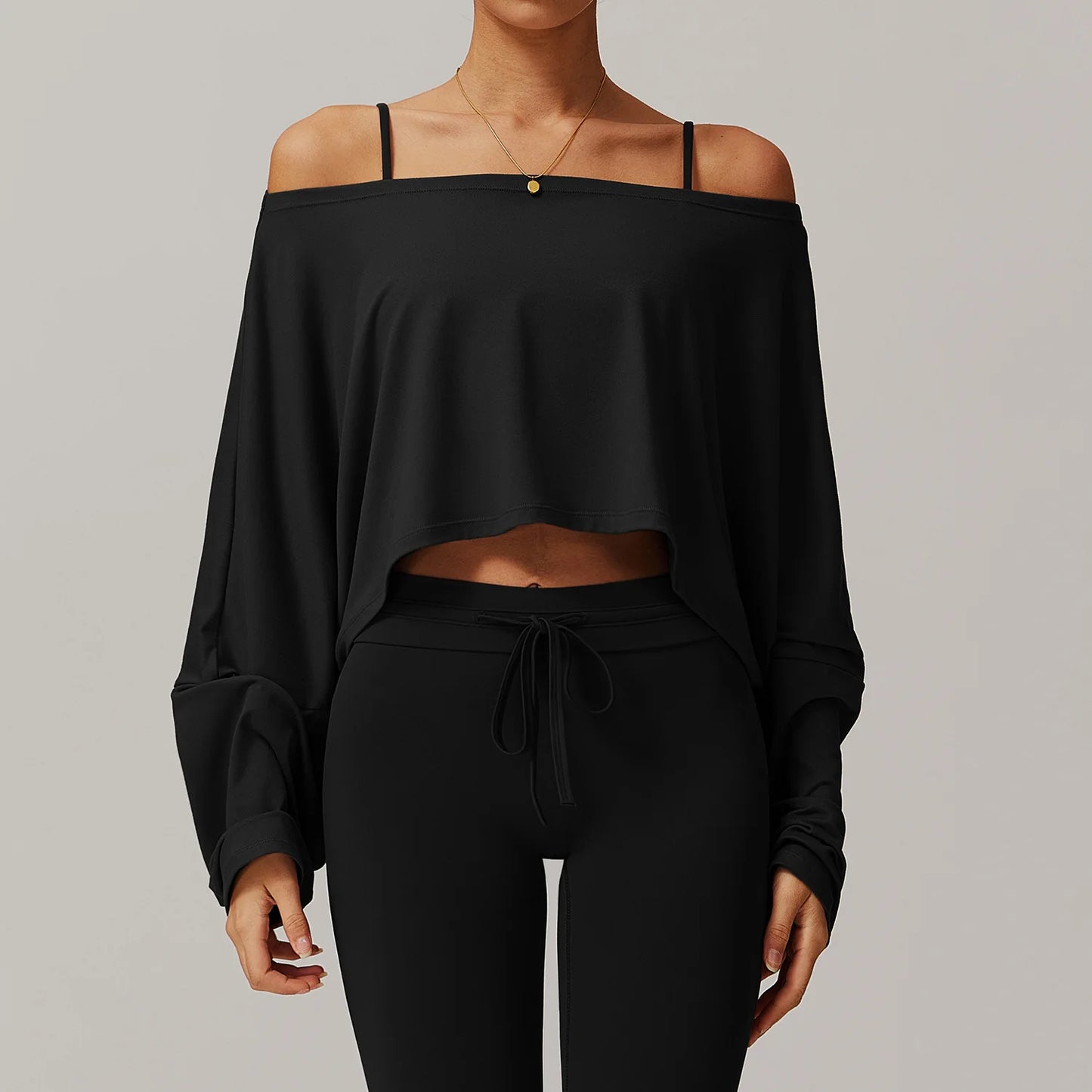 The Serenity Full Sleeve Crop Top