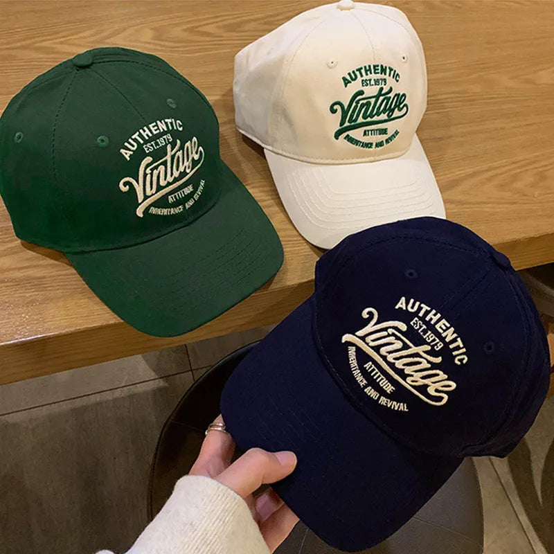 Retro Vintage Embroidered Cap