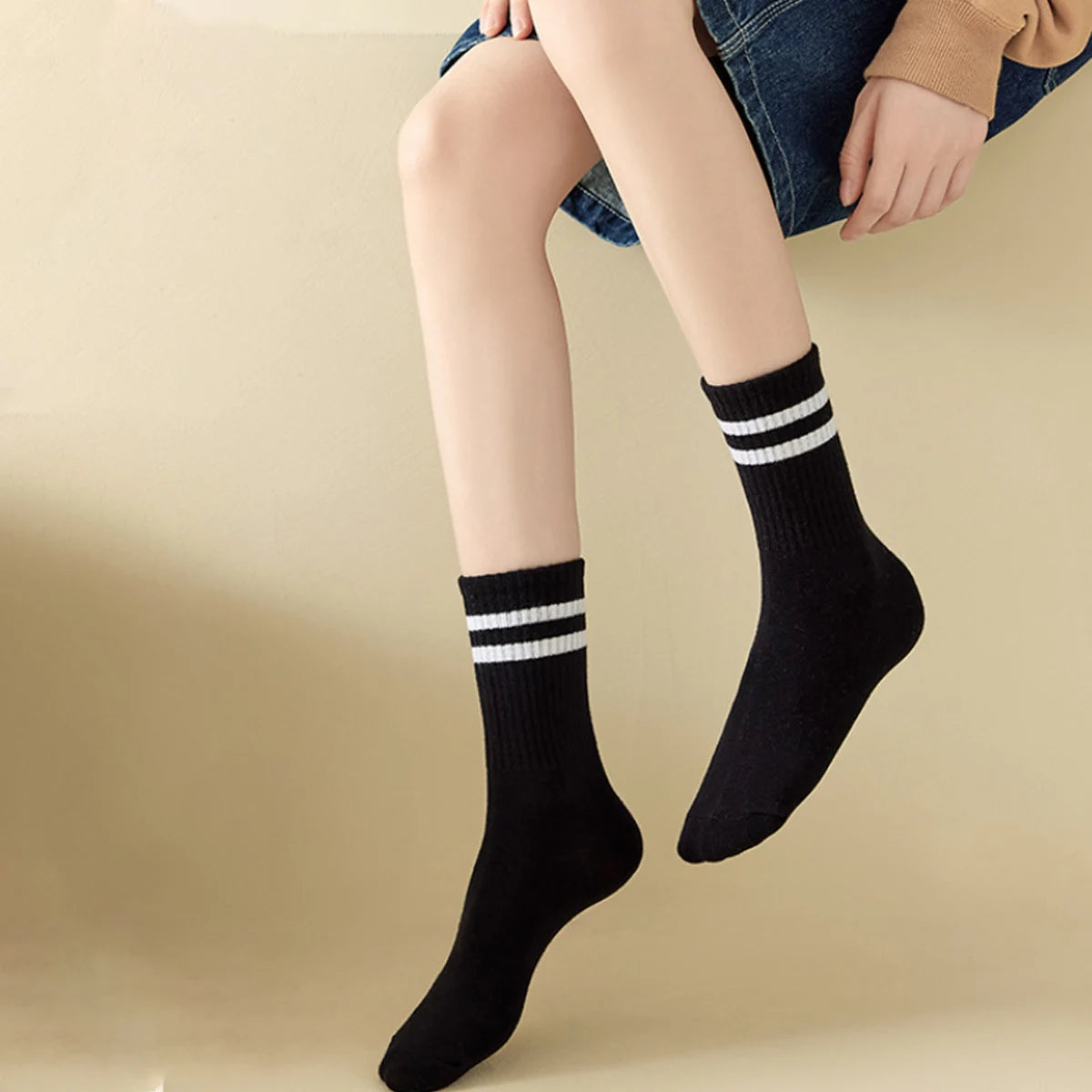 LOQUS Retro Stripe Socks