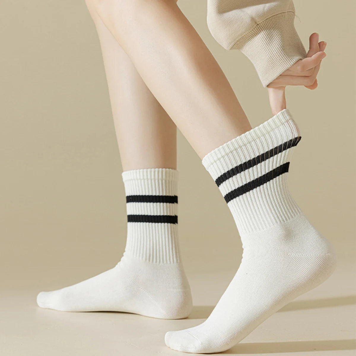 LOQUS Retro Stripe Socks