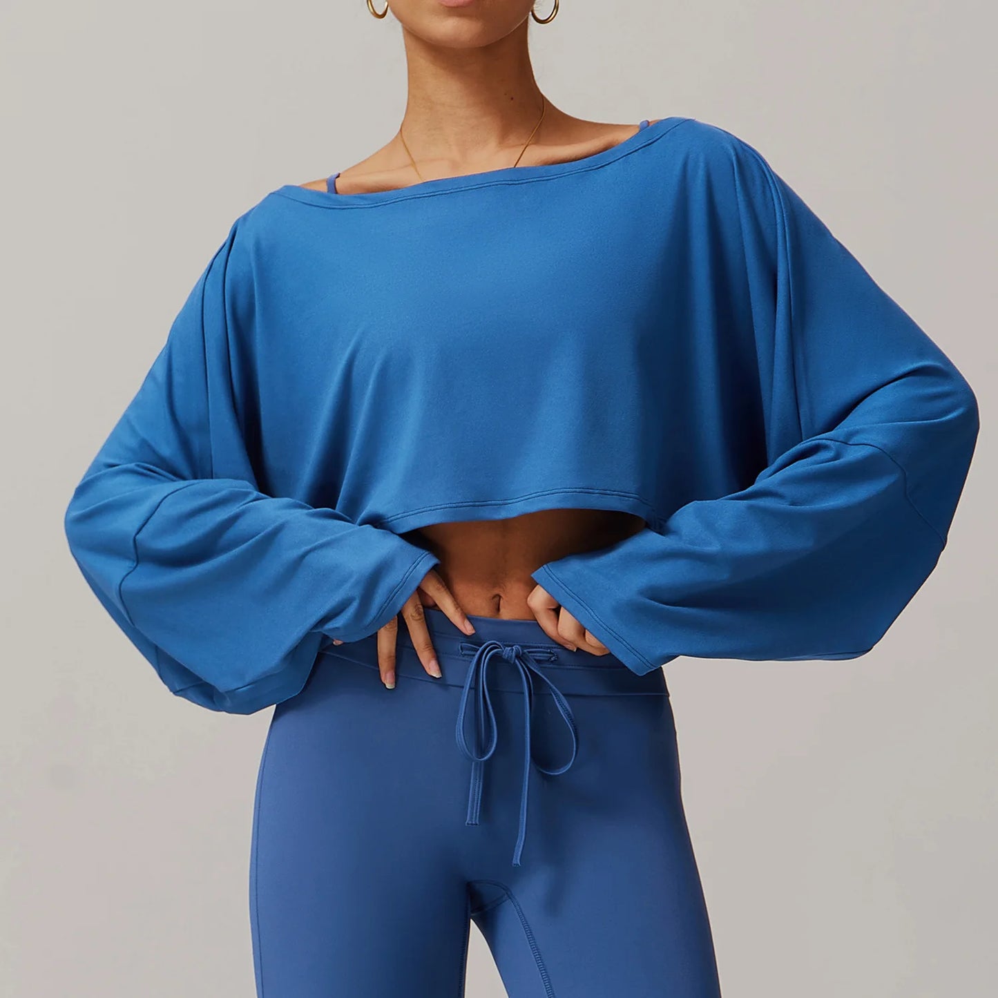 The Serenity Full Sleeve Crop Top